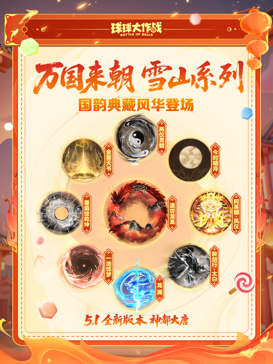 甲壳虫飞龙在天？五大神都限定至臻极品爆料！万国来朝雪山预告！