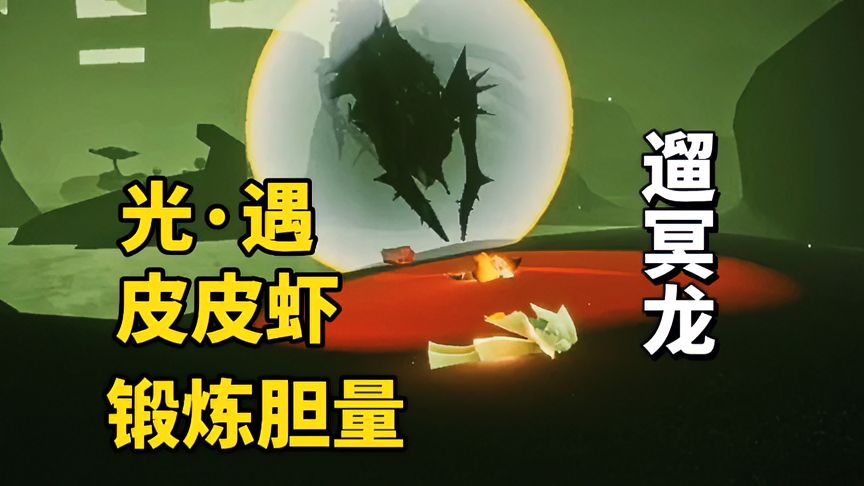 光·遇：萌新驯龙来暮土，找皮皮虾练胆量