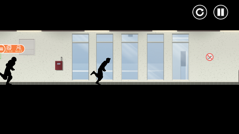 《矢量跑酷》——在黑白剪影中追寻自由的奔跑之旅