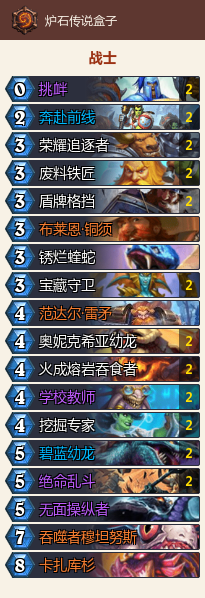 炉石传说-雷矛奇迹战法及卡组推荐