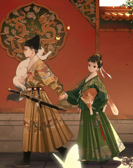 明制汉服里的东方密码，这款游戏也藏着同款巧思