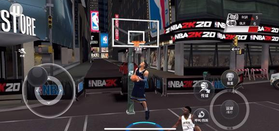 NBA2K20：突破手扣倾不算高，弥补身高三分照样拿