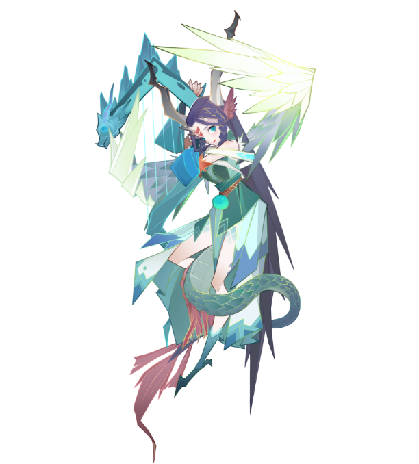 长翅膀的不一定是天使，还有可能是应龙！小心别被她“秒”了！ 