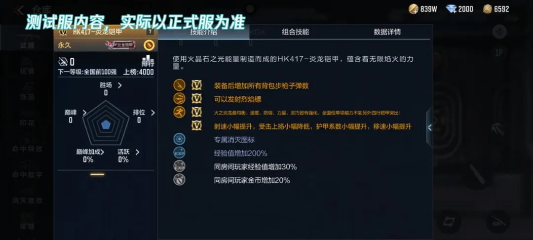 7.4新版本 | 铠甲勇士联动抢先看，炎龙铠甲套装它来了！