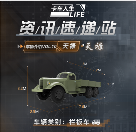 《卡车人生》资讯速递站：“天禄”凌云，致那光辉岁月