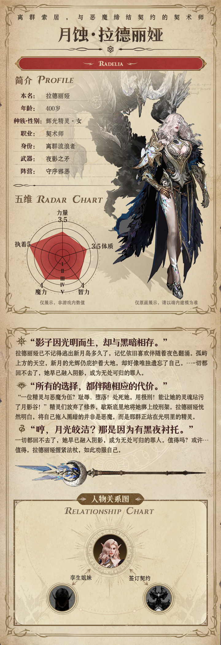 月辉放逐的流浪精灵，清冷的外表，破碎的她...