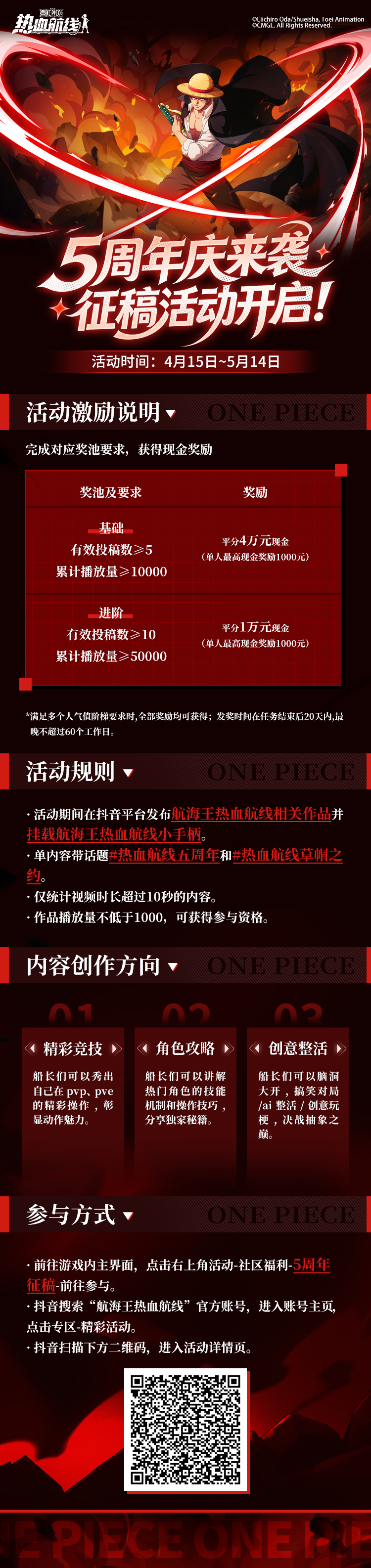五周年征稿开启，你的高光时刻值得被看见