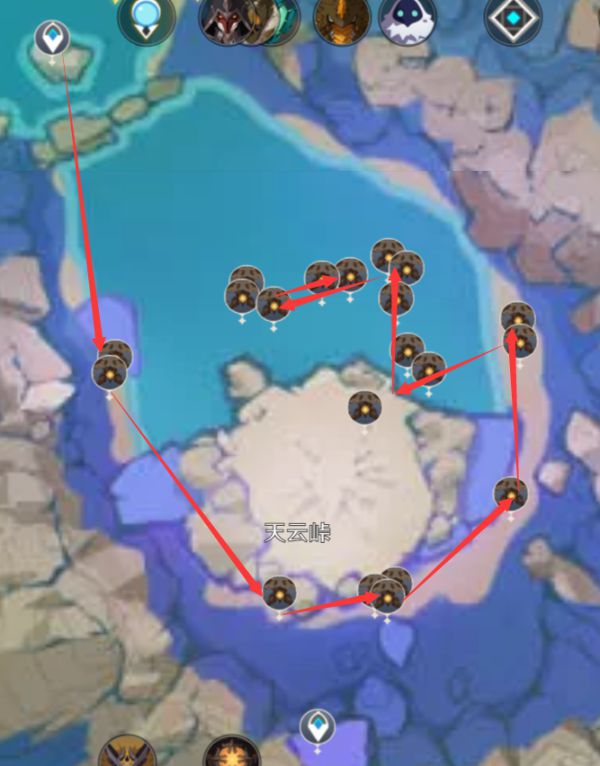 原神24版精英怪上限讨伐路线图