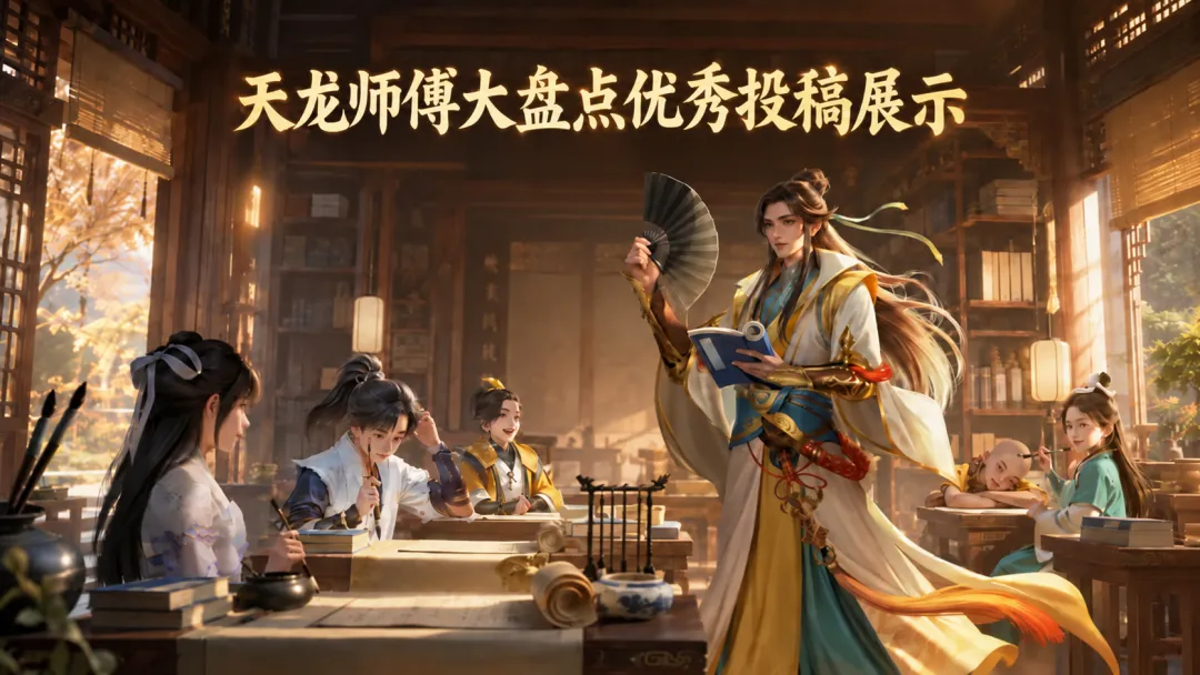 投稿展示丨江湖有传承，师徒有情义！【天龙师傅大盘点】投稿展示