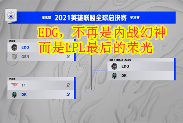 S11全球总决赛：EDG真的成为LPL最后的荣光，击败GENG挺进决赛！