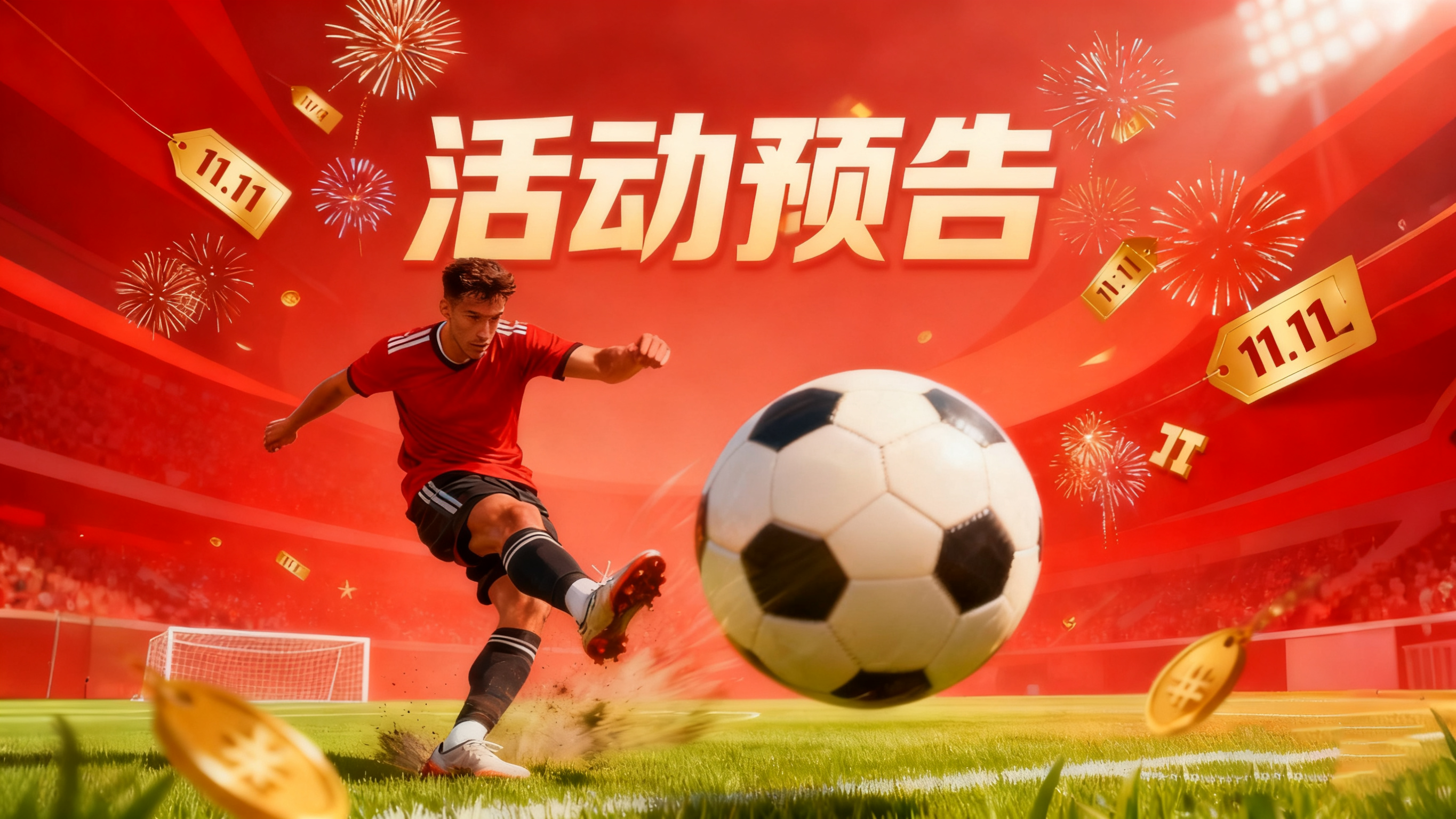 《绿茵传奇》双十一惊喜开启