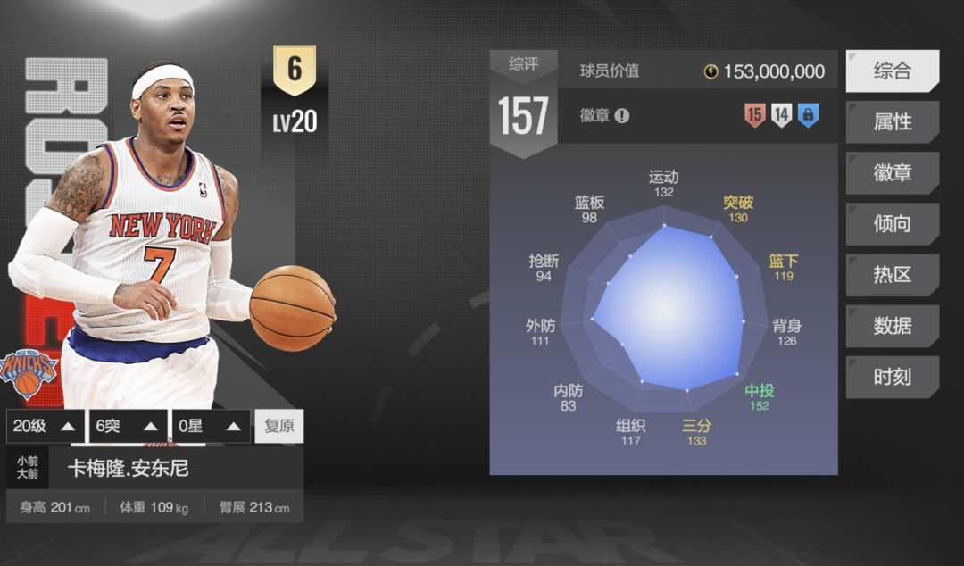 【指尖2K】“纽约之王”安东尼实力几何？