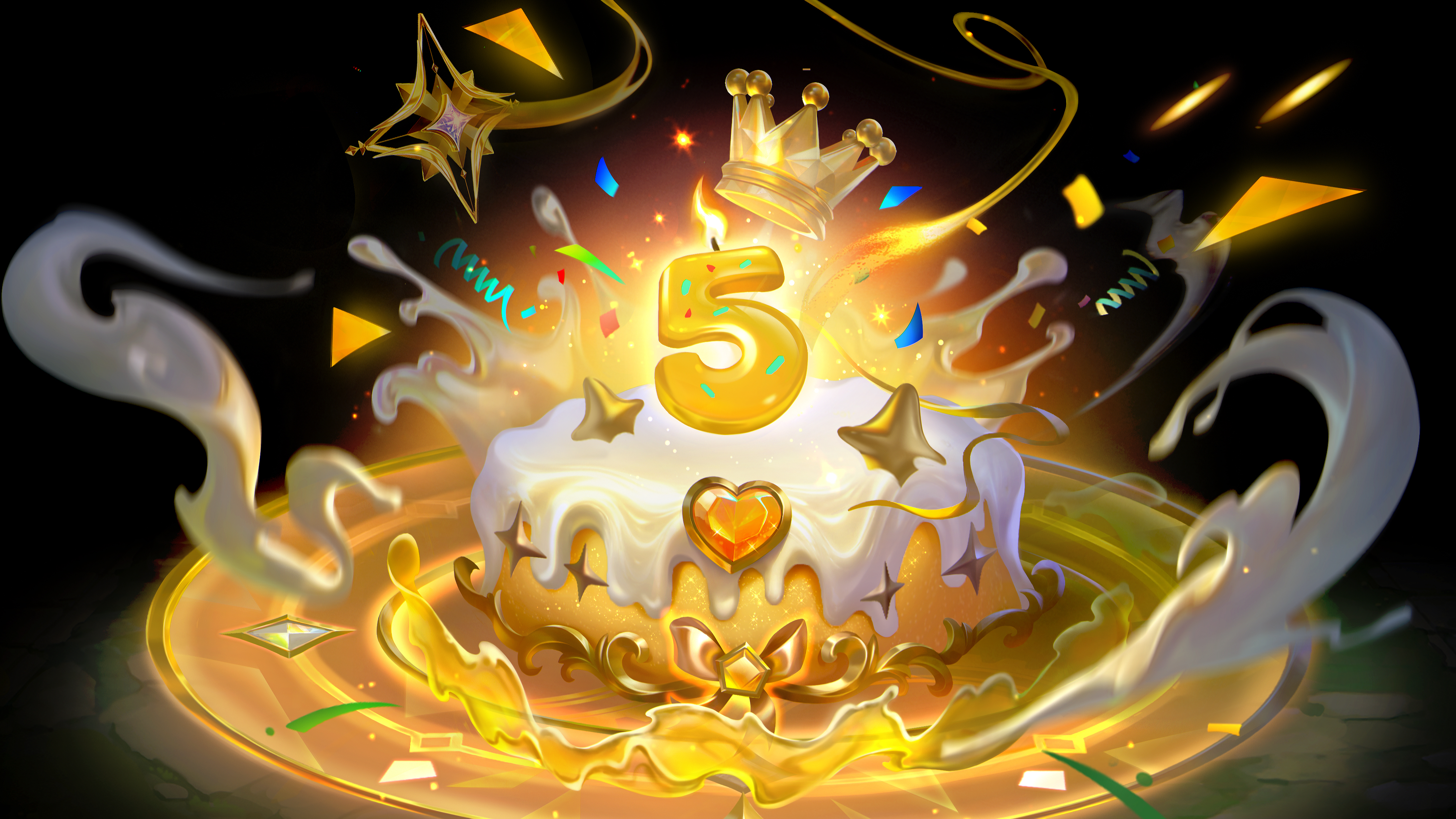 【五周年庆 大甜甜星】攻击特效 预览