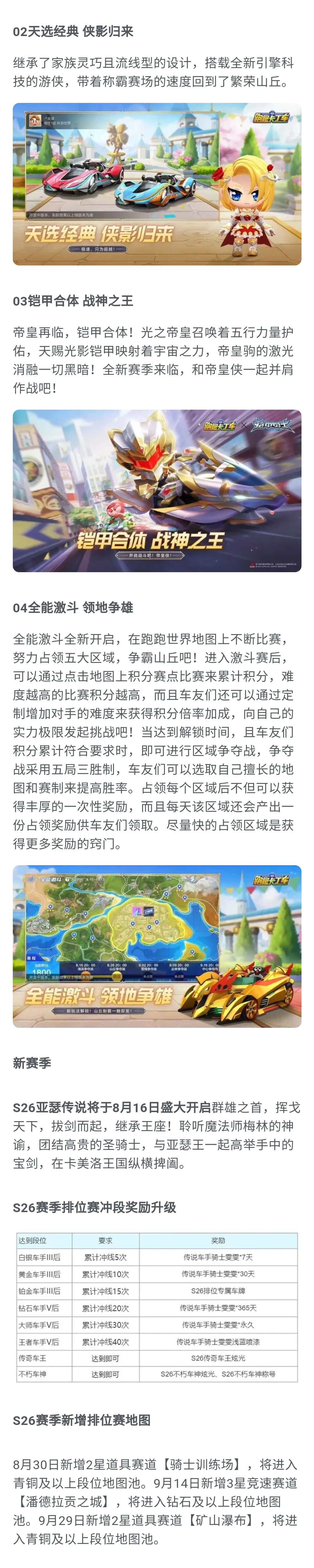 S26赛季更新说明