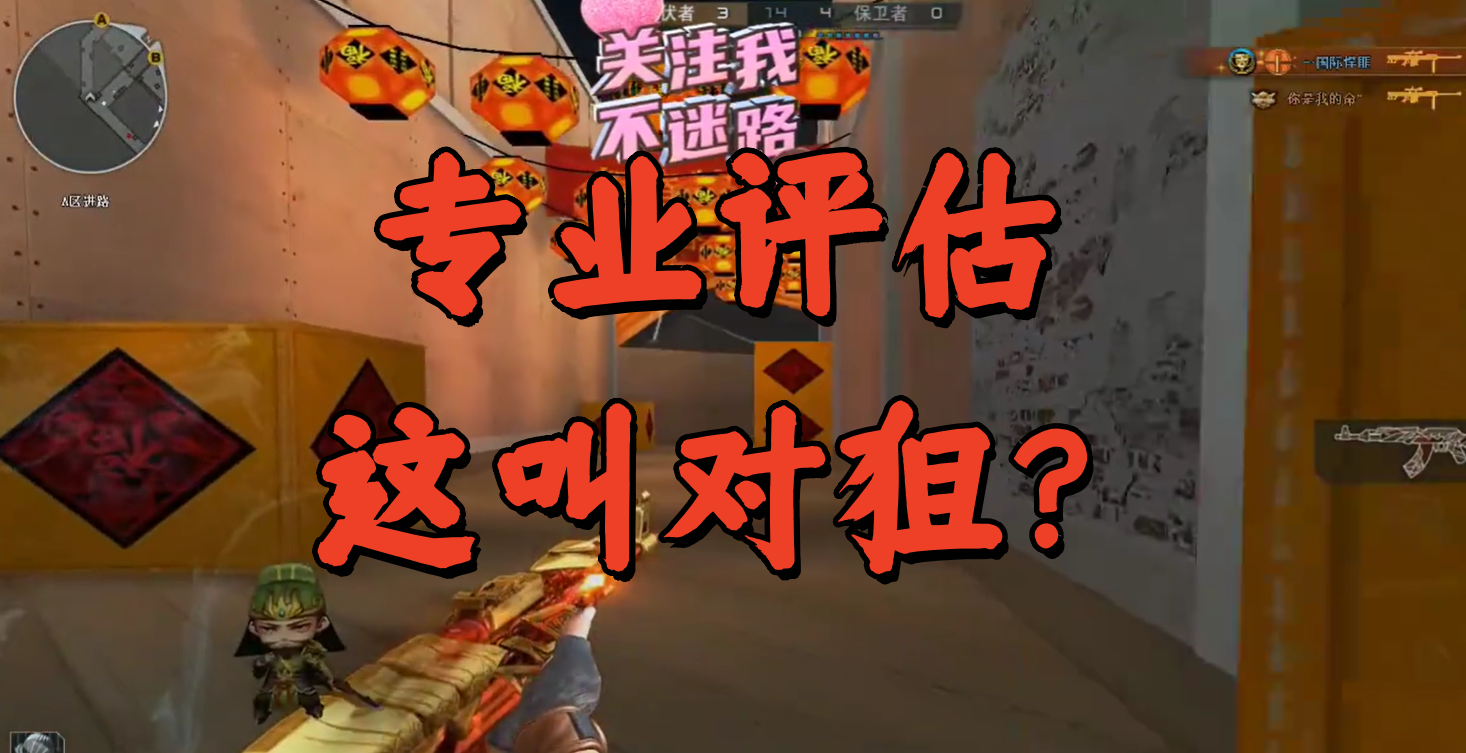专业评估 这叫对狙？