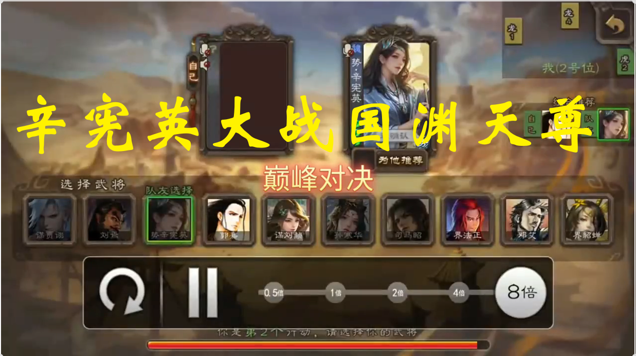 辛宪英大战国渊天尊