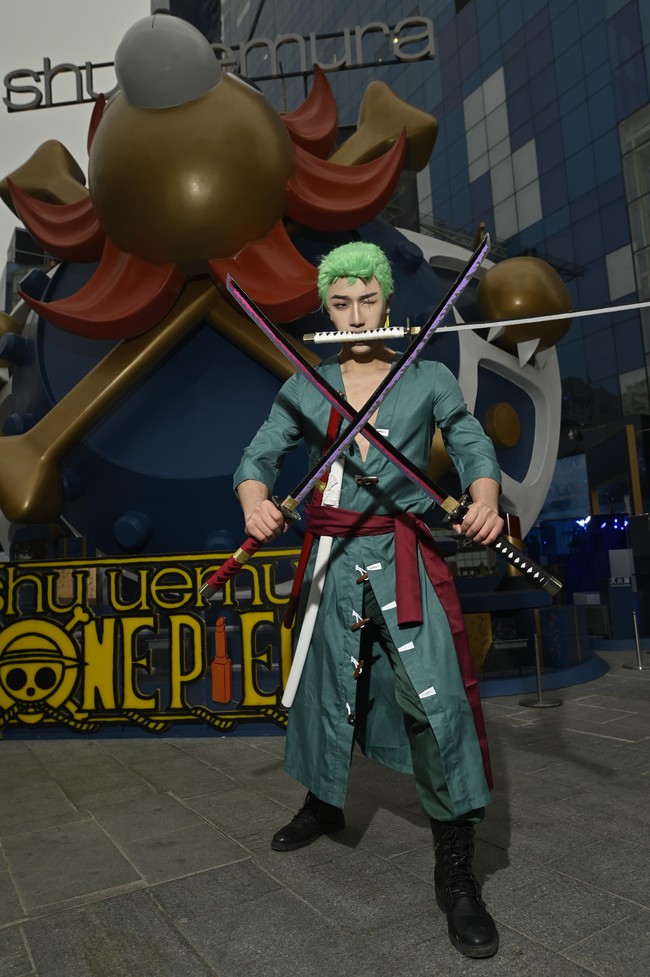 海贼王cos罗罗诺亚索隆