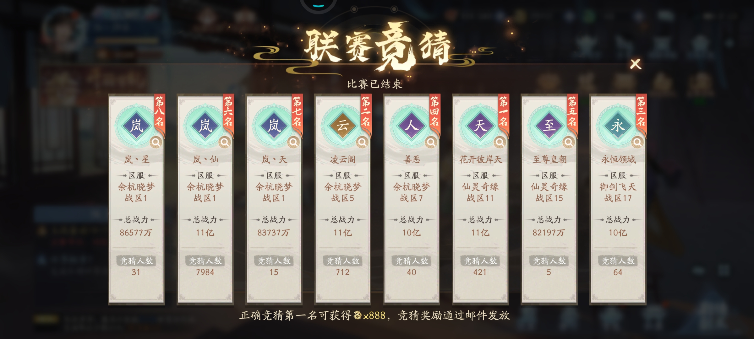 这，所有人知道他们联盟，还垫底