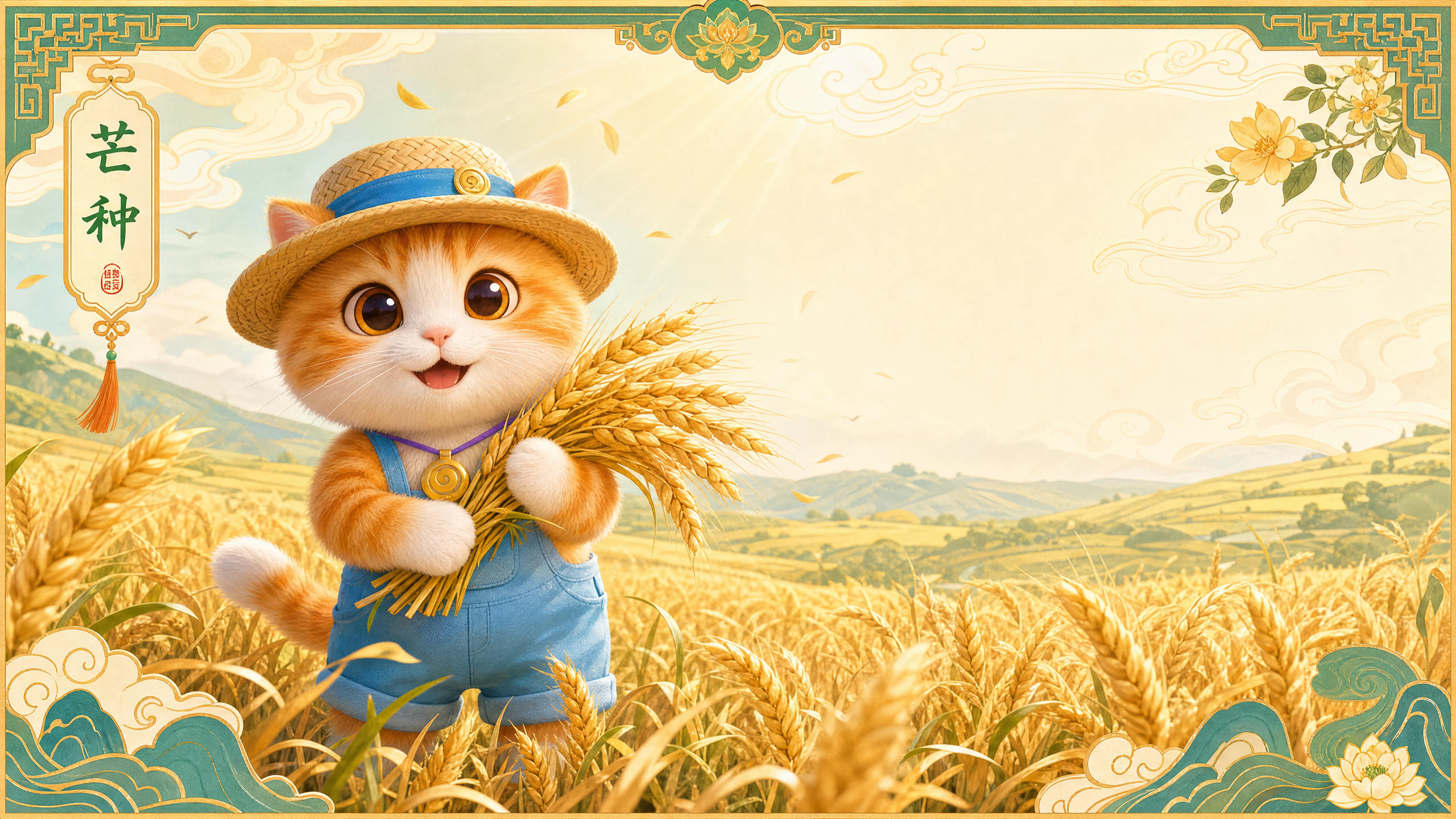 🌾“芒”里偷闲，种出好运，消出精彩！