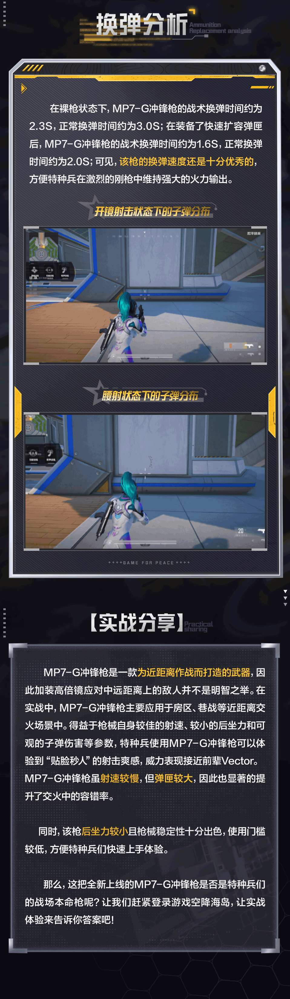 新版本爆料丨短小精悍威力不俗~MP7-G冲锋枪11月25日正式上线！