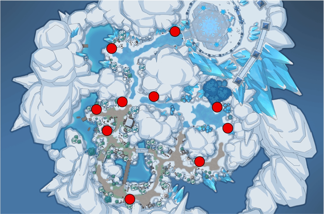 雪原宝箱一条龙收集，5分钟全搞定！