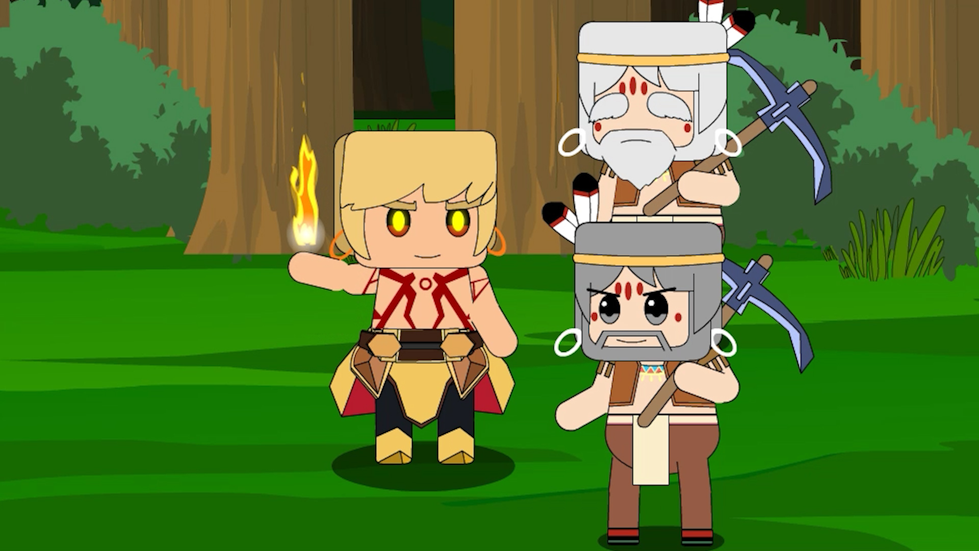 迷你大陆动画:修仙者来卡卡部落找阿炎-小米游戏中心