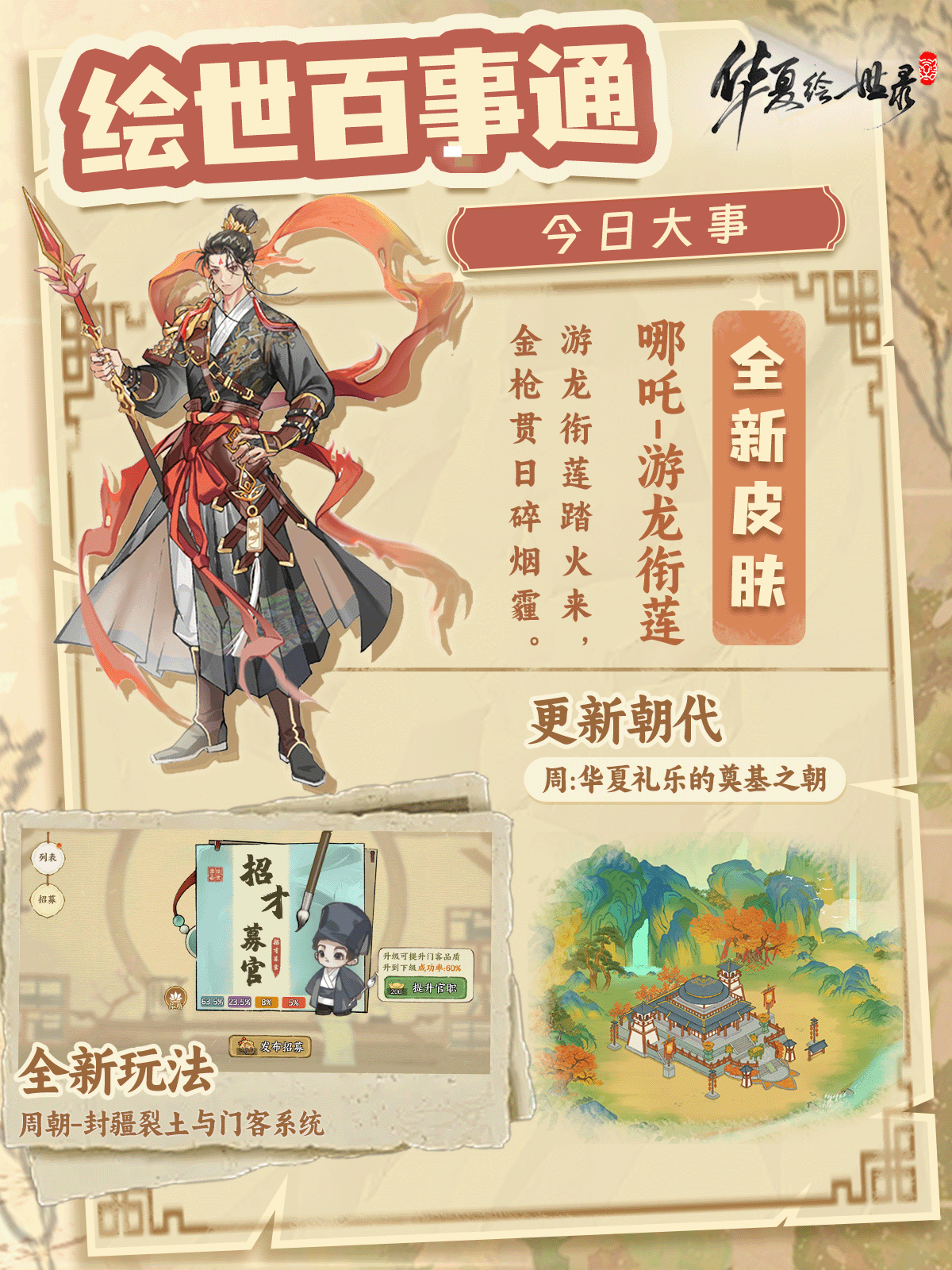 【绘世百事通】今日大事