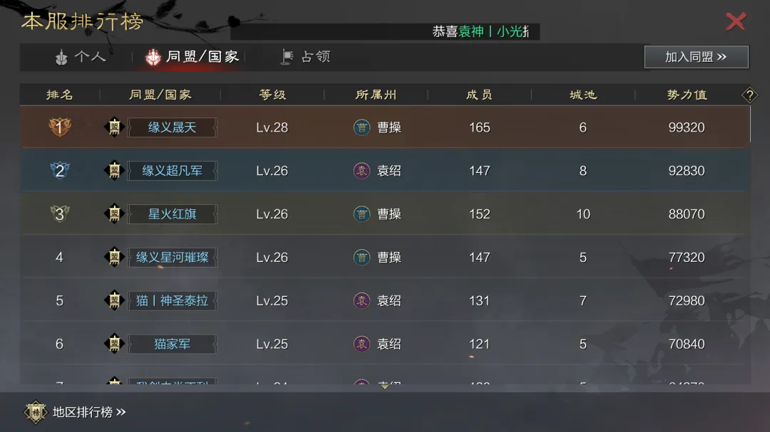 三国的星空联动主题服交战激烈！首三日前线战况一睹为快！