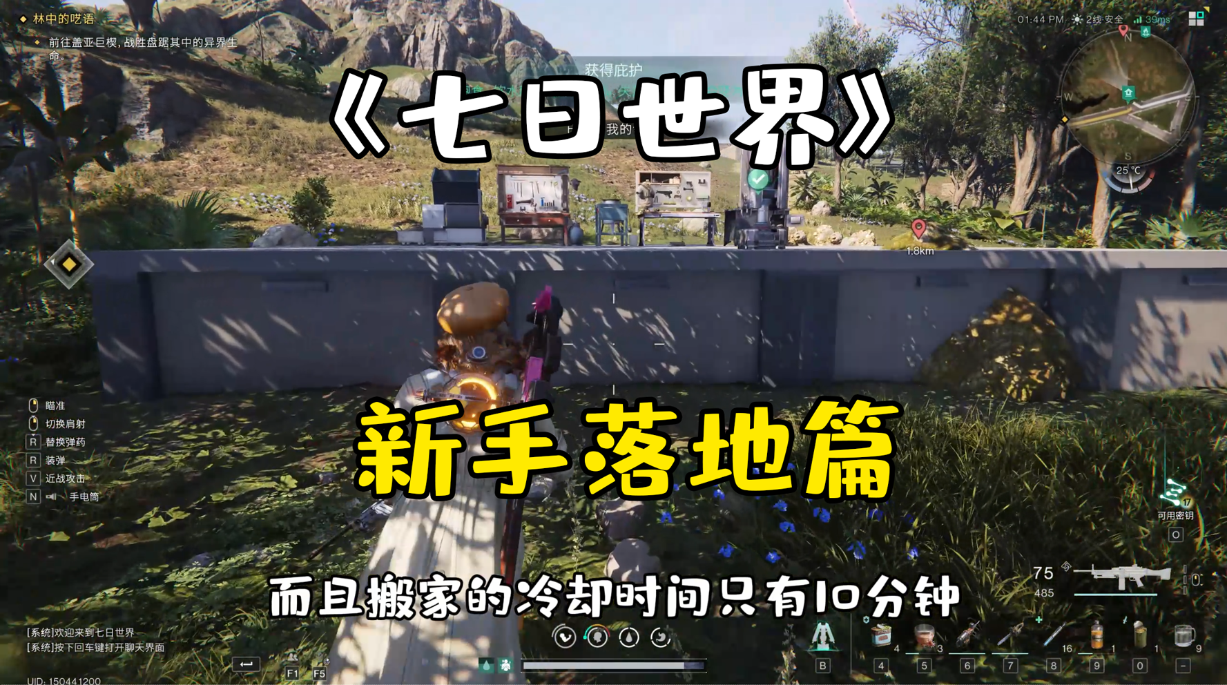 七日世界：新手入坑不知道要做什么？落地篇！