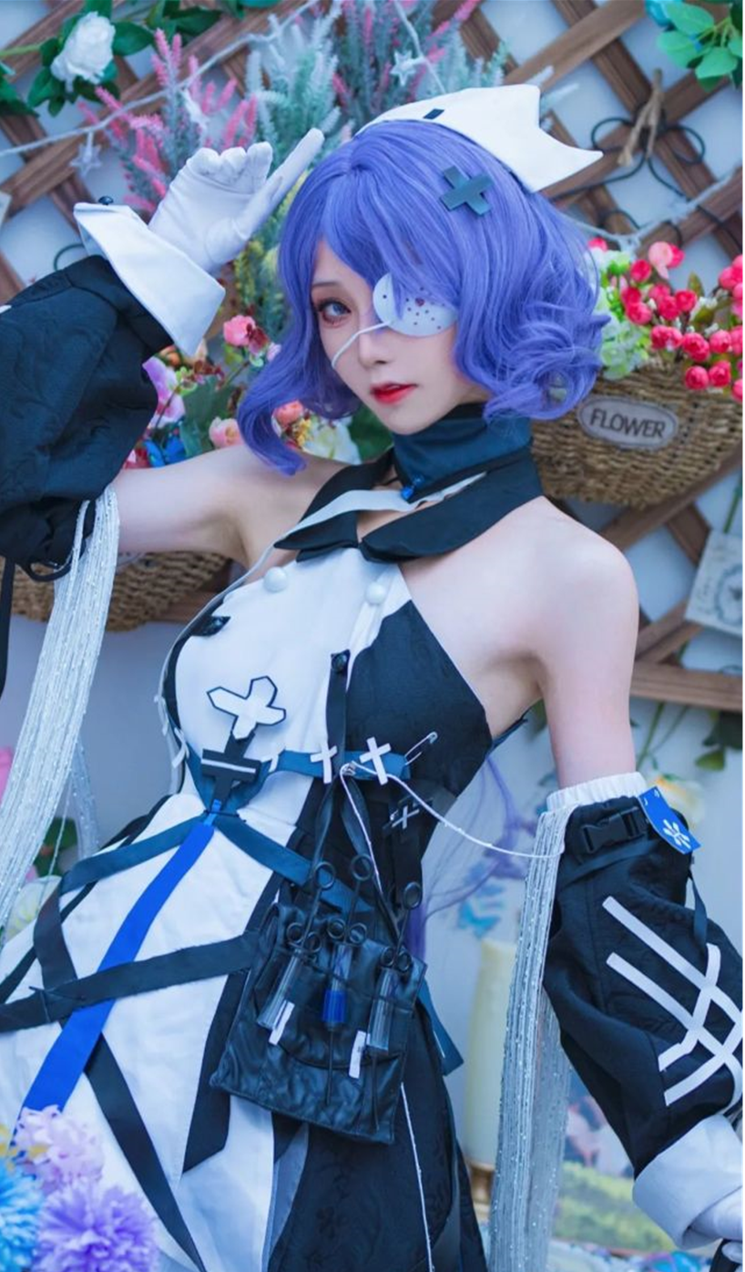 cos：明日方舟絮雨科斯正片@锅锅