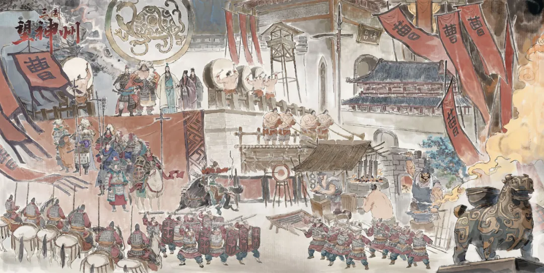 万军取首！看三国望神州演绎关羽阵斩颜良！