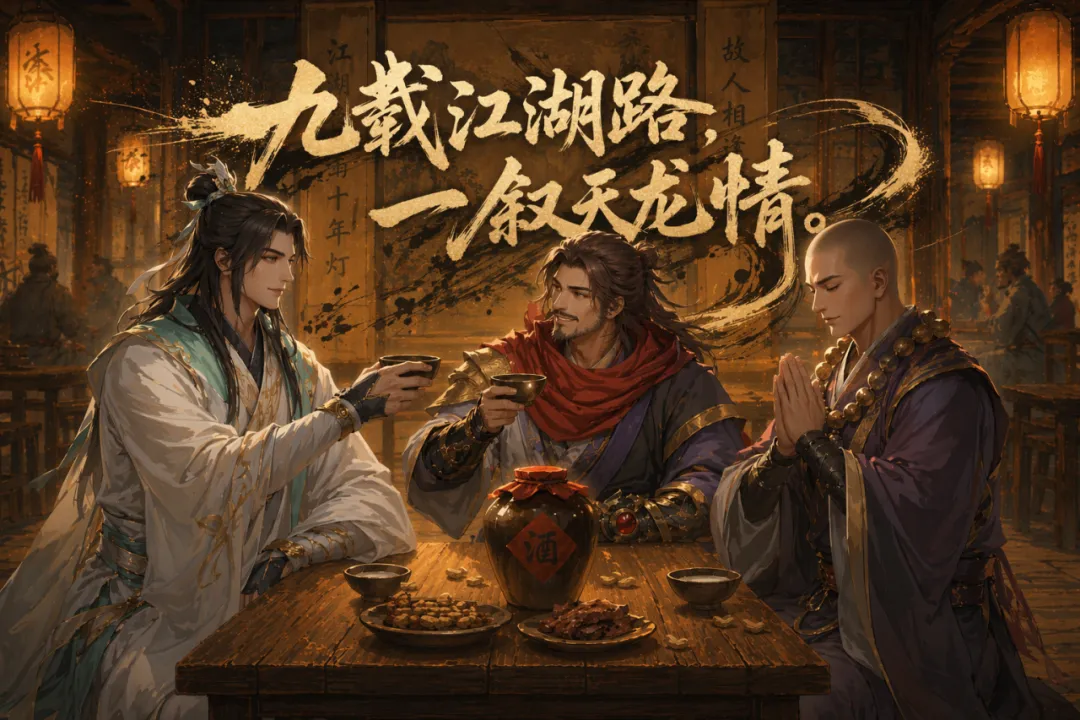 九周年征集丨唱出你们的兄弟情，天龙九周年玩家故事征集开启！