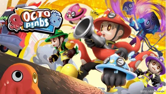 在线多人动作游戏《OCTOPinbs》2026年春季登陆Steam