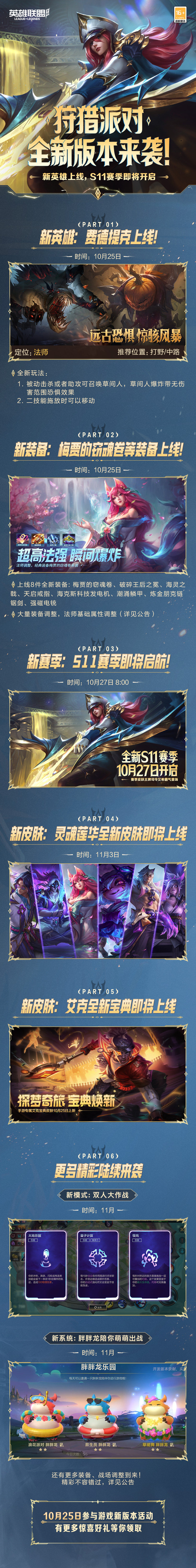 【倒计时2天~】狩猎派对，全新版本来袭！