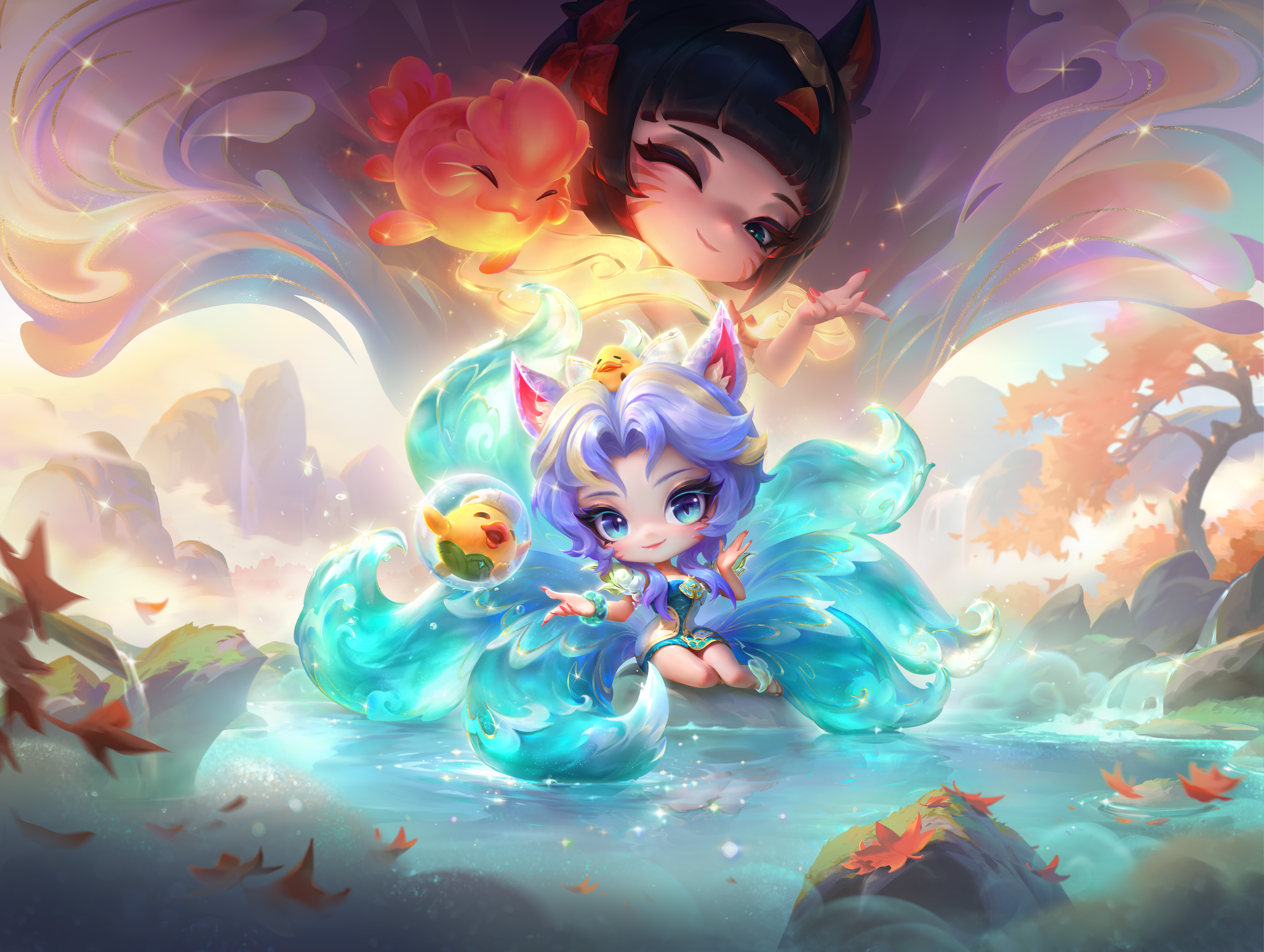 【至臻 莲华温泉 小小阿狸】预览