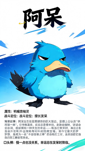 精灵档案：阿呆