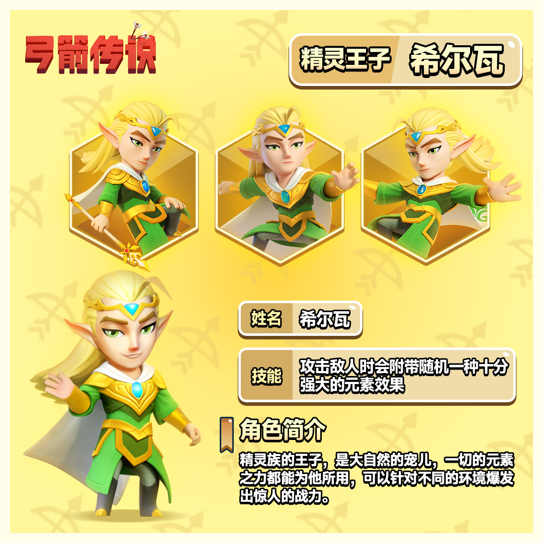 《弓箭传说》角色档案——希尔瓦