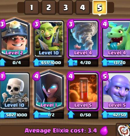 皇室战争天梯中的low卡盘点 与无脑等级压制玩法