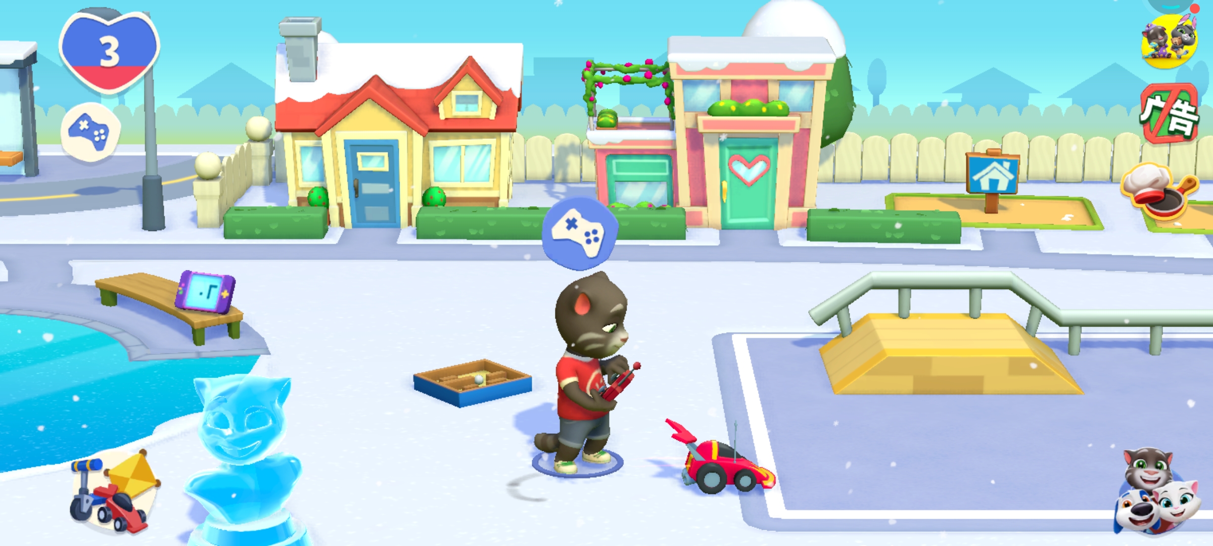 《汤姆猫总动员2》遥控车比赛全技巧攻略