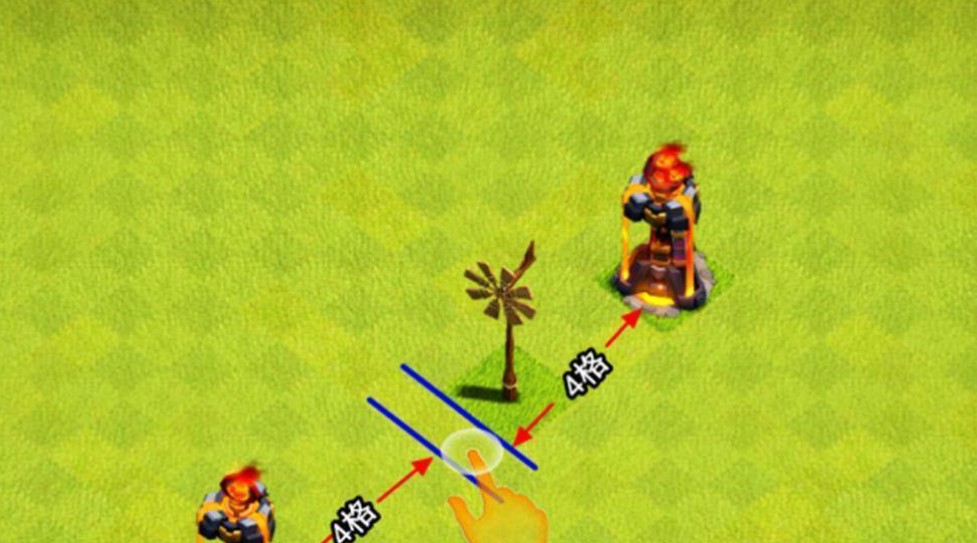 部落冲突：学会利用装饰牵引，设计合理阵型，让兵种走上长路径！