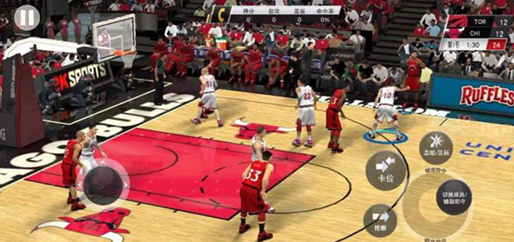 美职篮2K20：低位进攻勾手动作看投篮条更精准慕课使用艾尔杰弗森