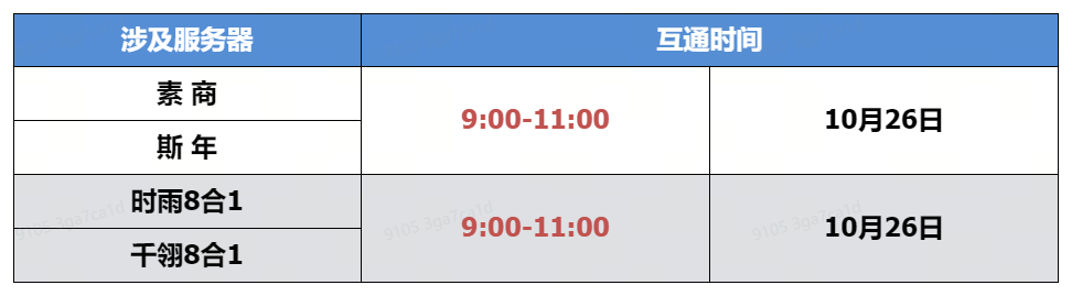 《蜀门》手游10月26日数据互通公告