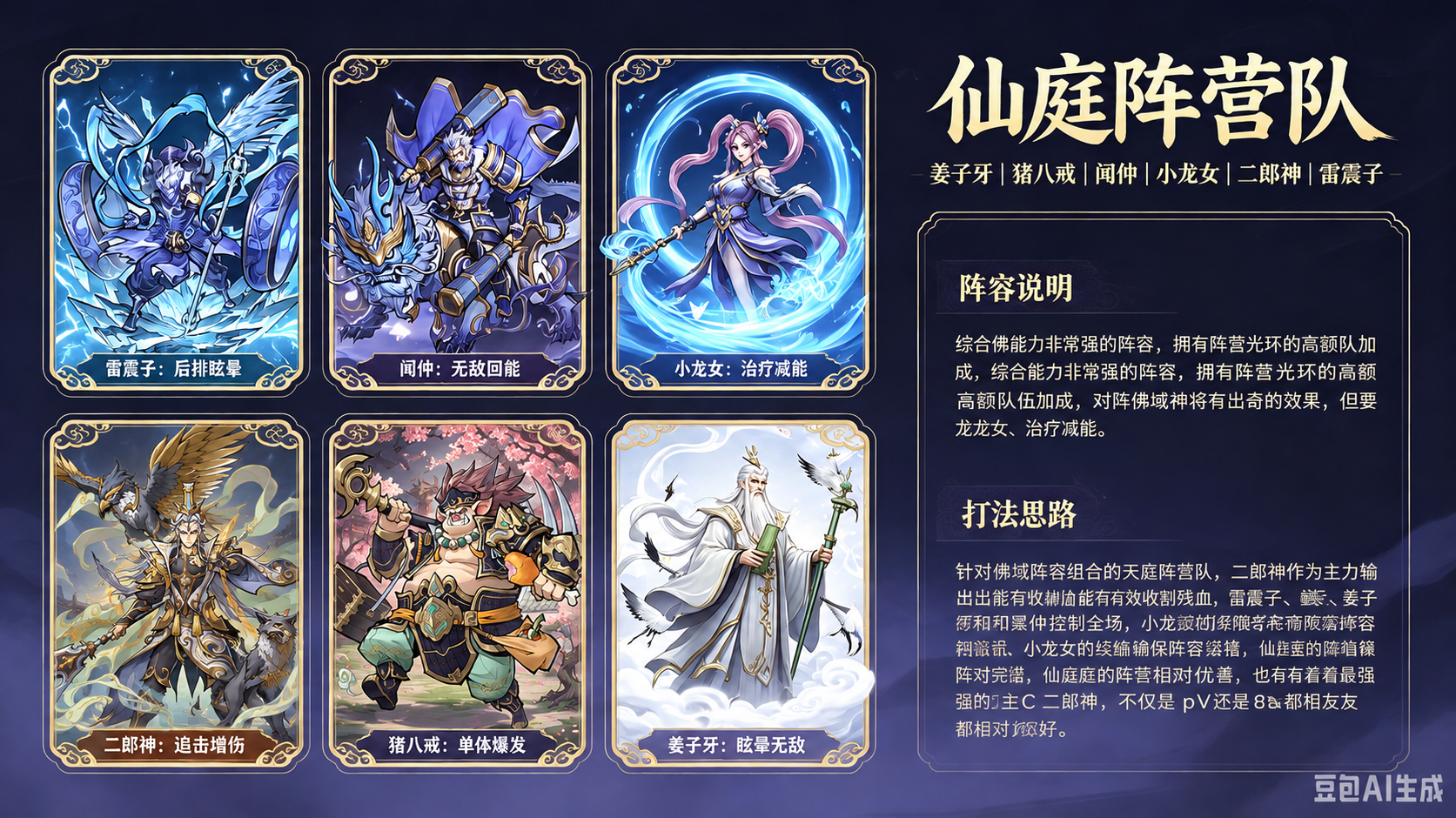 《逍遥九重天》阵营队‑天庭攻略（大神推荐）