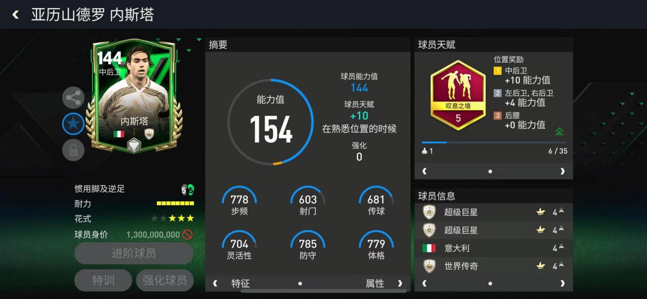 FC顶级后场推荐——内斯塔