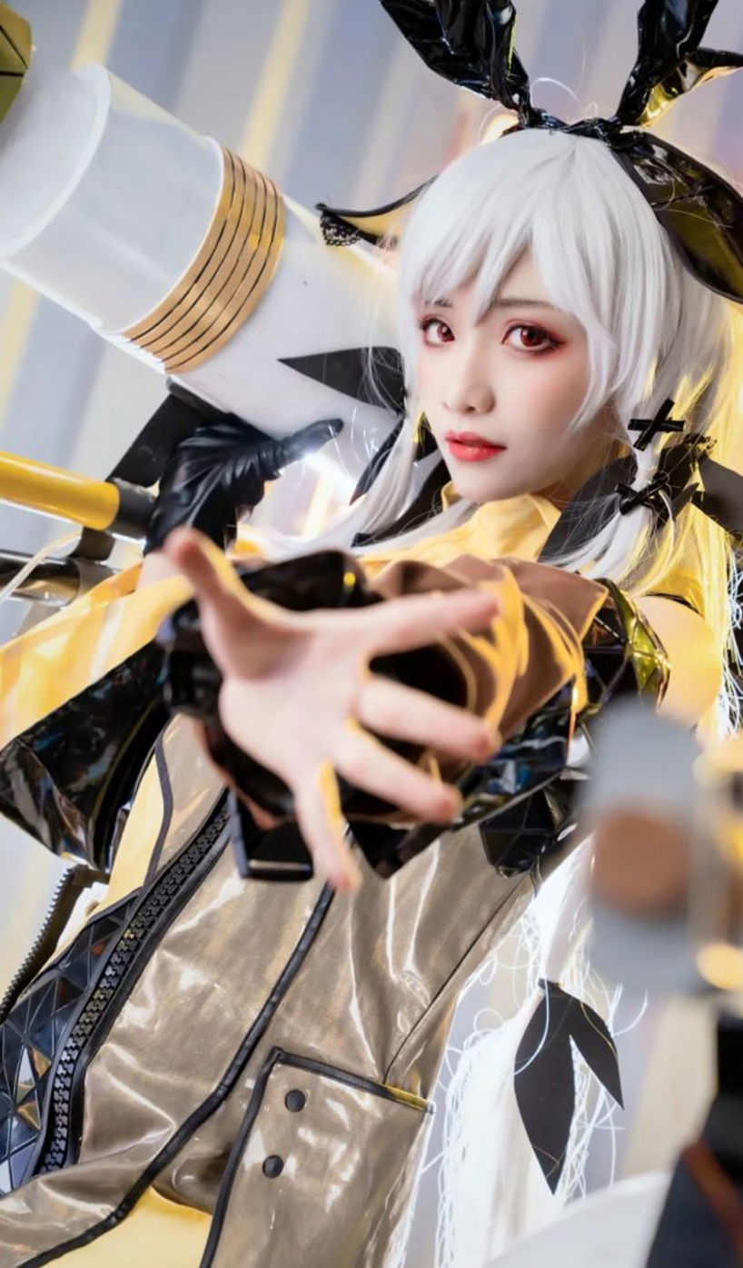 cos：明日方舟温蒂和森蚺cos正片@流一