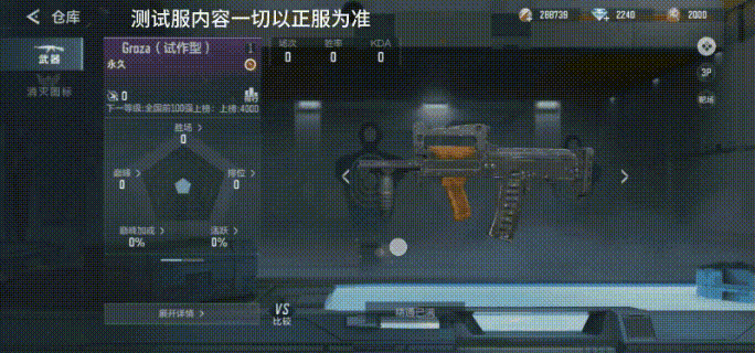 5.21新版本 | Groza（试作型）全解析