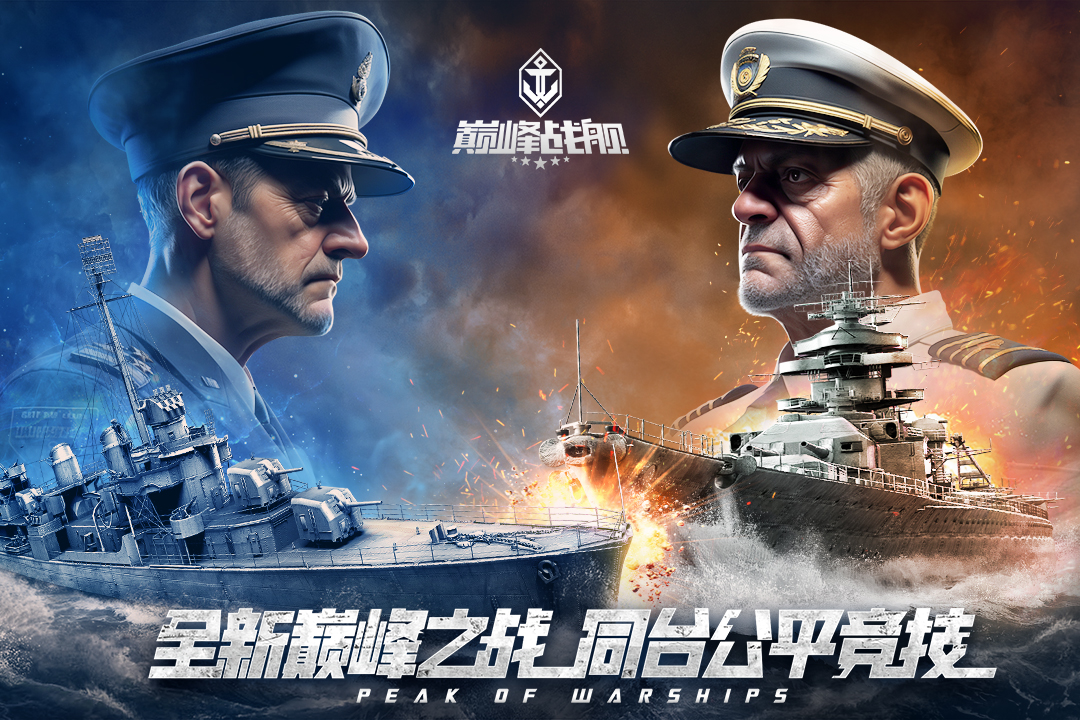 《巅峰战舰》1V1 巅峰对决，连胜拿加成卡！
