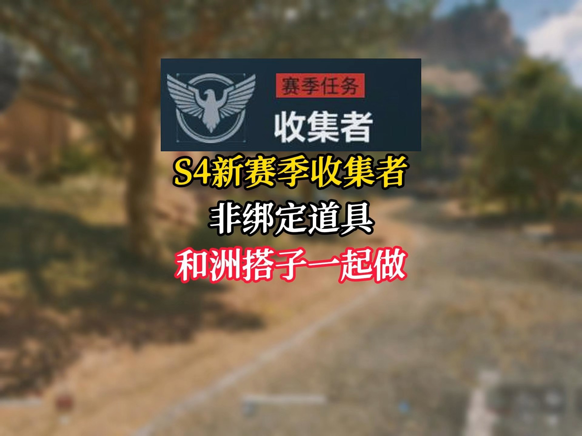 S4新赛季收集者非绑定道具总揽喊上洲搭子一起做