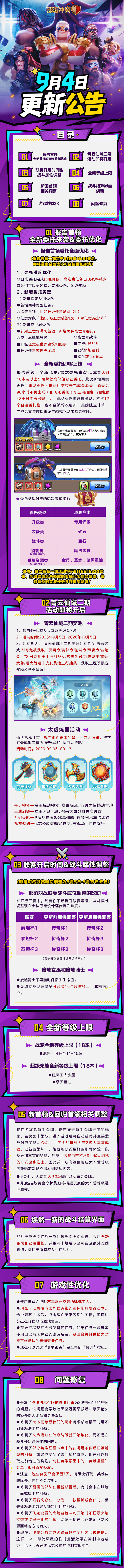 更新公告丨WWE联动、青云仙域二期等即将上线