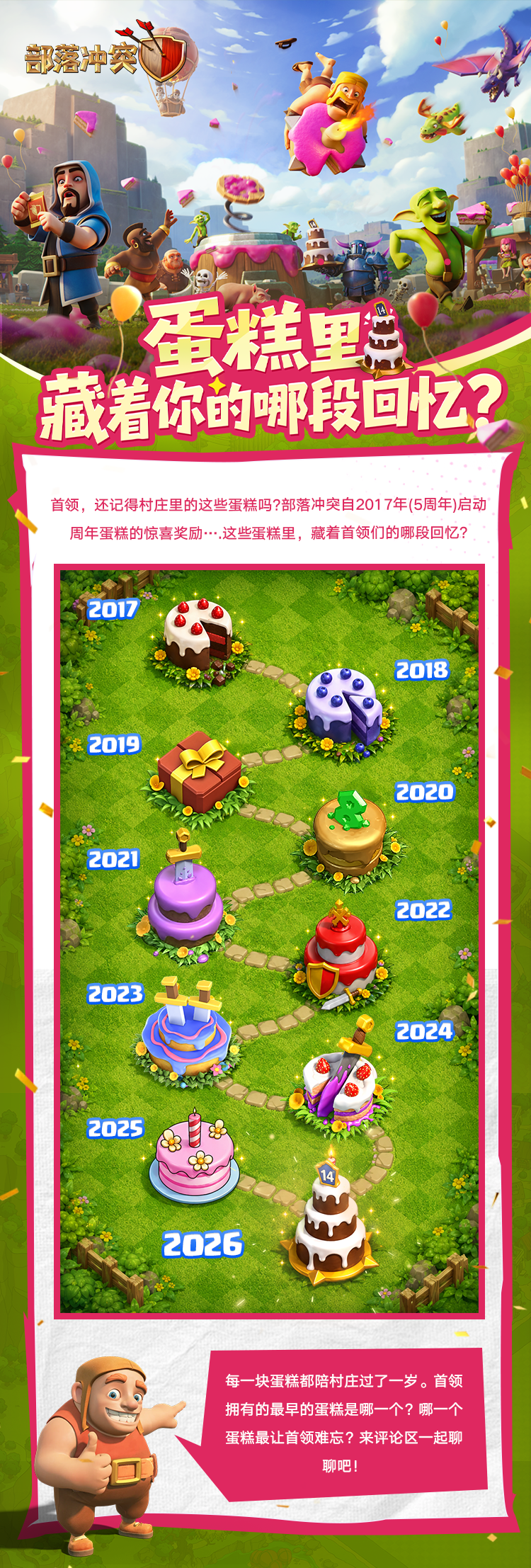 十四年...｜蛋糕里藏着你的哪段回忆？